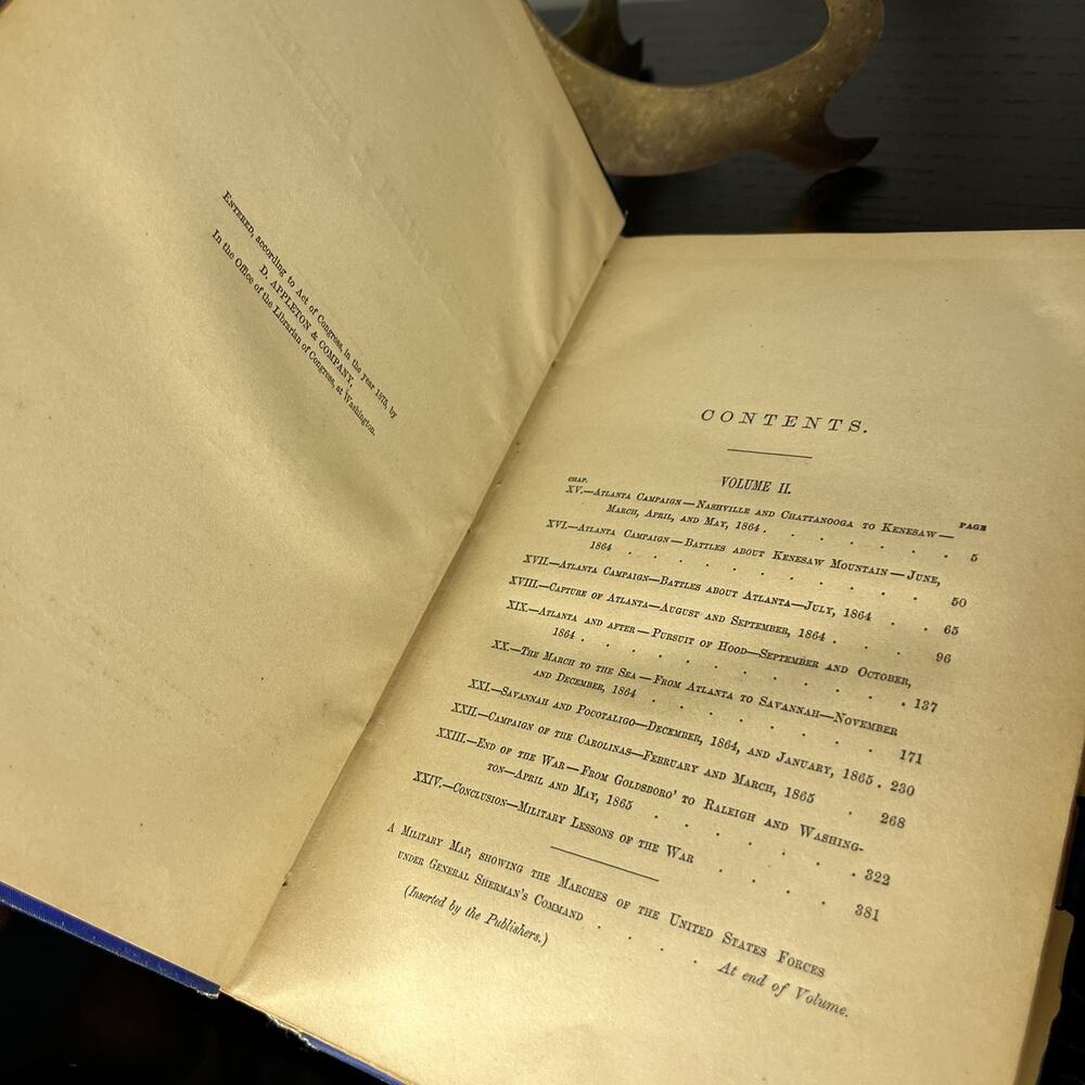 Memoirs of General William T. Sherman 2 vol. First Edition 1875 - Picture 12 of 16